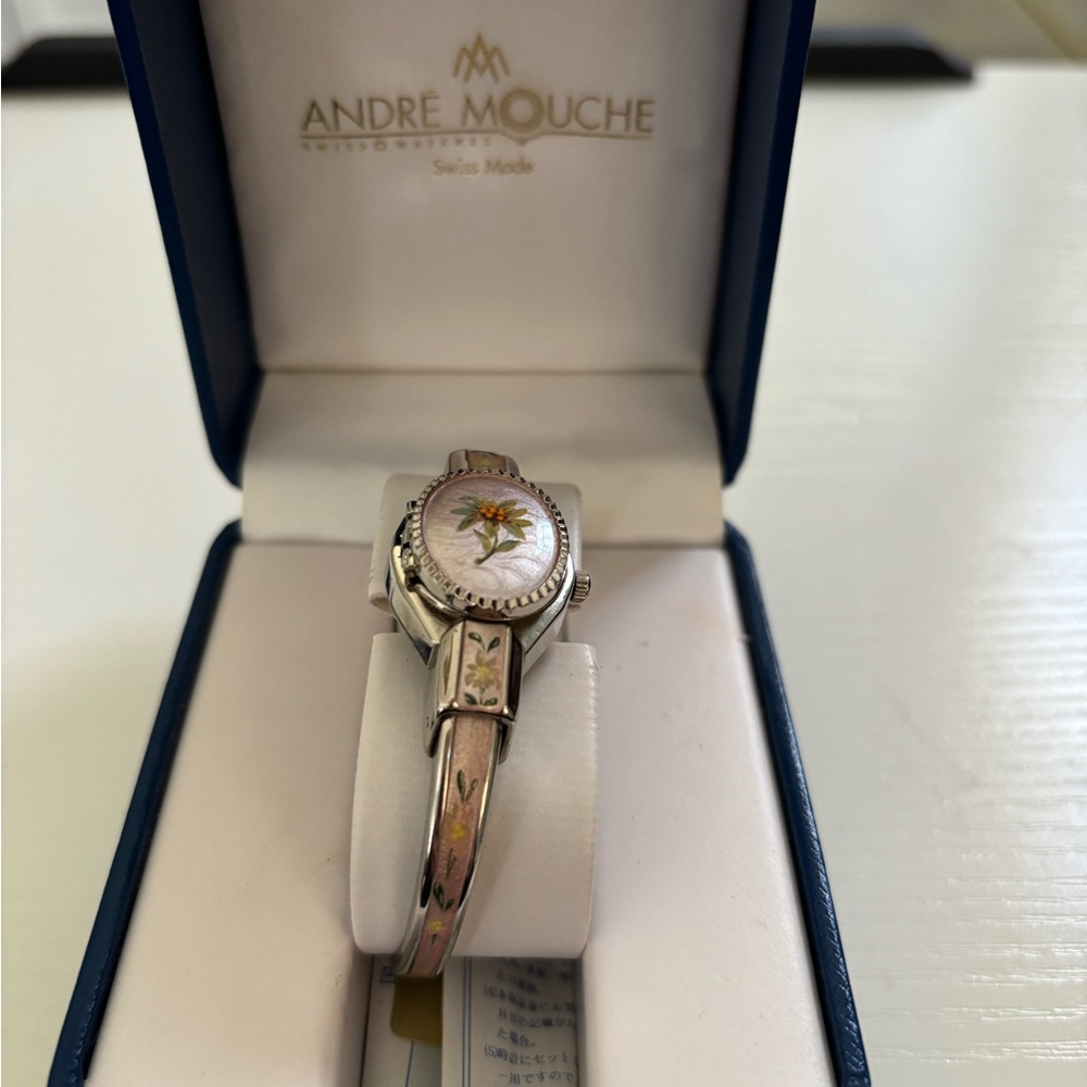 Andre Mouche cuff wristwatch